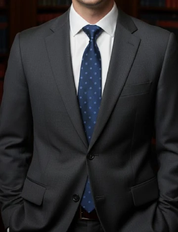 Cravata Zara, albastru