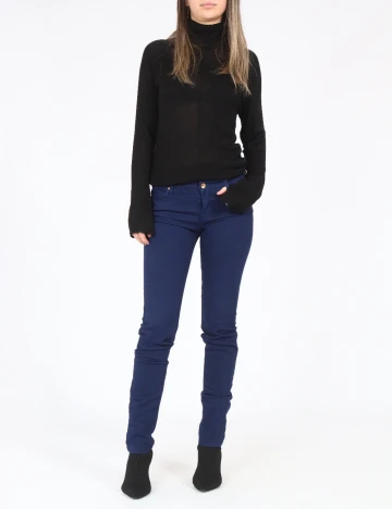 Pantaloni Zara, bleumarin