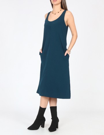 Rochie medie Zara, albastru