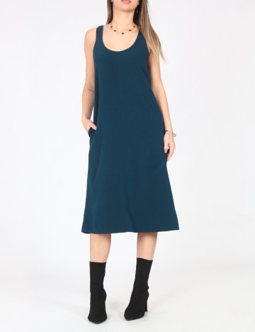 Rochie medie Zara, albastru