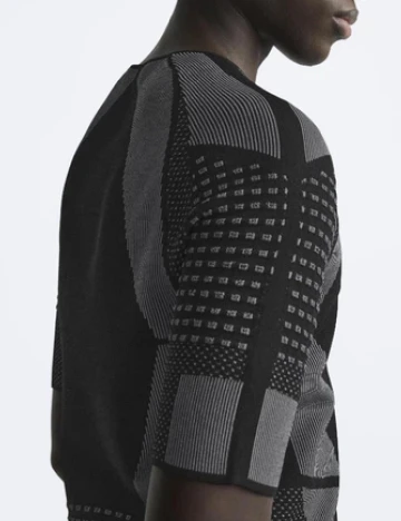 Bluza Zara, negru/gri