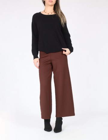 Pantaloni Zara, maro