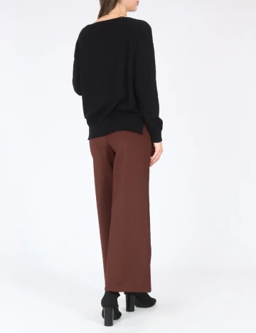 Pantaloni Zara, maro