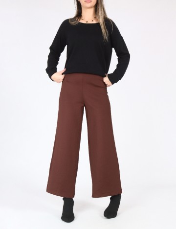 Pantaloni Zara, maro