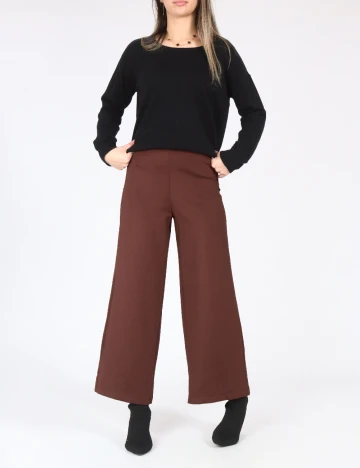 Pantaloni Zara, maro