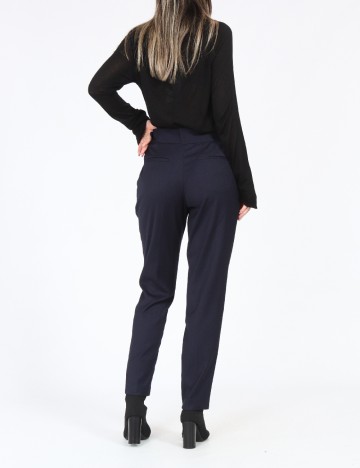 Pantaloni Zara, bleumarin