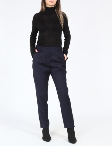 Pantaloni Zara, bleumarin