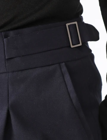 Pantaloni Zara, bleumarin Albastru