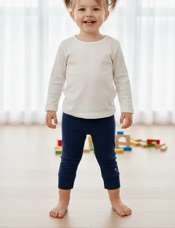 Pantaloni Zara, bleumarin