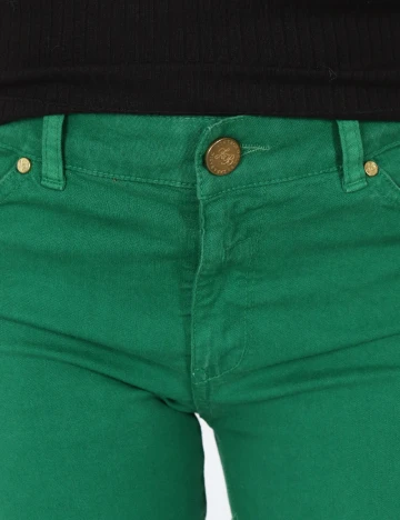 Blugi Zara, verde Verde