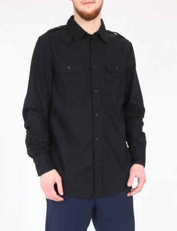 Camasa Bershka, negru