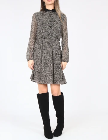 Rochie scurta Zara, animal print