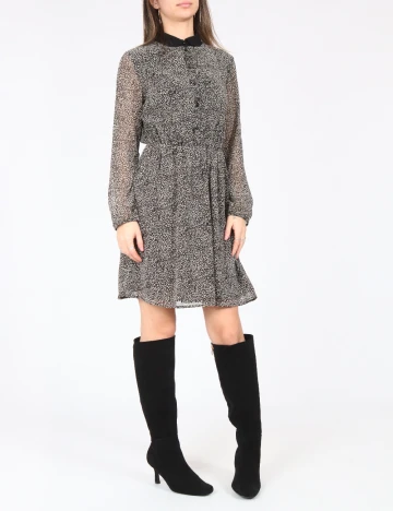 Rochie scurta Zara, animal print