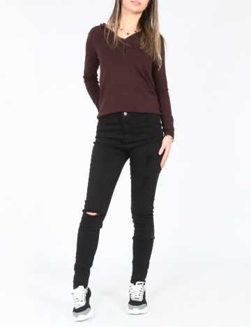 Blugi Bershka, negru