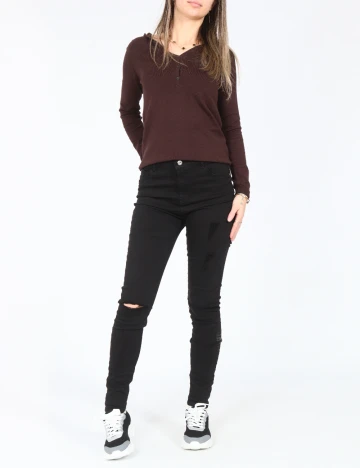 Blugi Bershka, negru