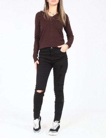
						Blugi Bershka, negru