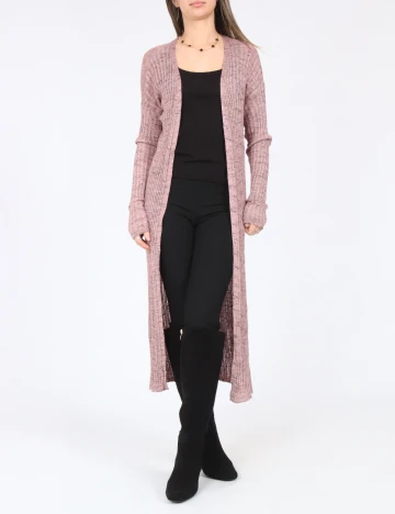 Cardigan Bershka, roz pudra