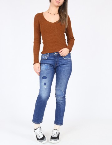 
						Blugi Zara, albastru