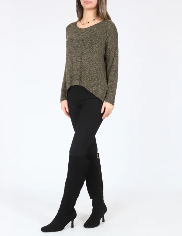 Bluza Oversize Bershka, verde