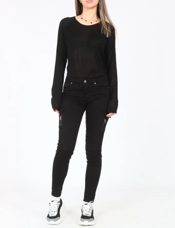 Blugi Bershka, negru