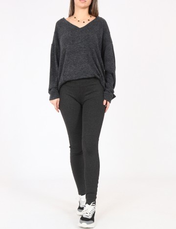 Bluza Bershka, gri inchis