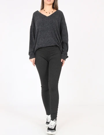 Bluza Bershka, gri inchis