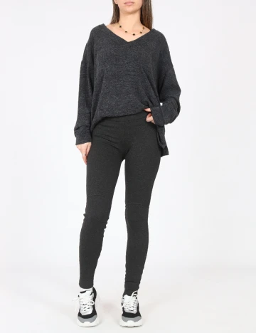 Bluza Bershka, gri inchis