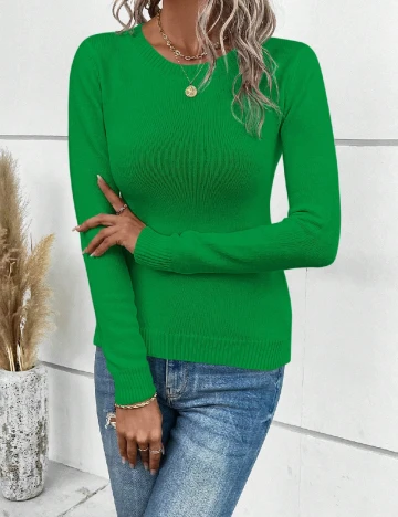 Bluza SHEIN, verde