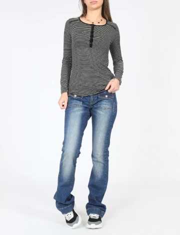 Blugi Zara, albastru