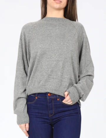 Bluza Pull&Bear, gri
