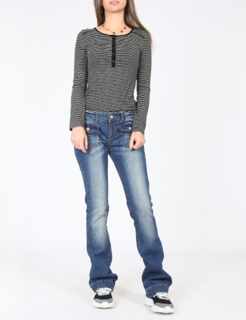 Bluza Pull&Bear, negru