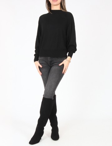 Bluza Pull&Bear, negru