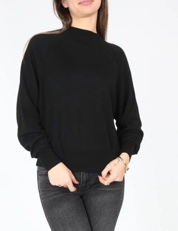 Bluza Pull&Bear, negru