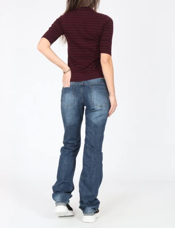 Bluza Pull&Bear, visiniu