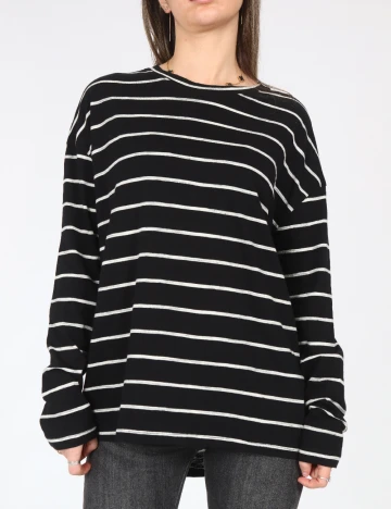Bluza Pull&Bear, negru Negru