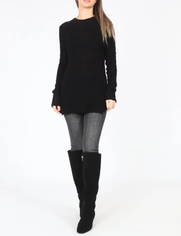 Pulover Pull&Bear, negru Negru