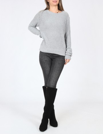 Pulover Pull&Bear, gri