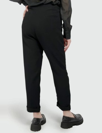 Pantaloni Pull&Bear, negru