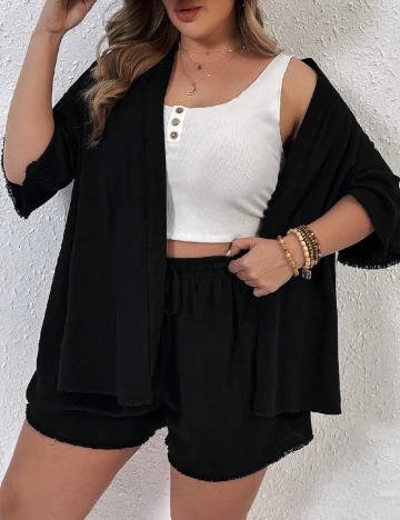 Compleu SHEIN CURVE, negru