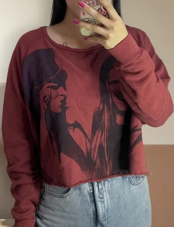 Bluza Bershka, visiniu Rosu