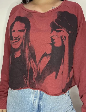 Bluza Bershka, visiniu Rosu