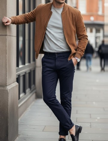 
						Pantaloni Bershka, bleumarin