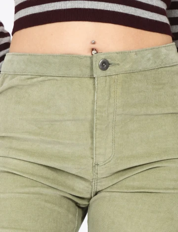 Pantaloni Zara, verde