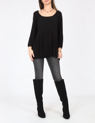 Bluza Pull&Bear, negru
