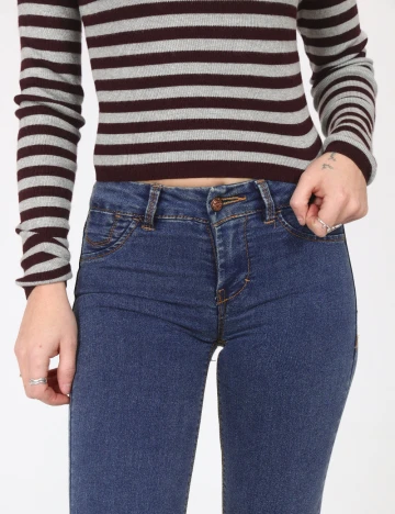 Blugi Pull&Bear, albastru