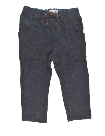 
						Pantaloni Zara, bleumarin