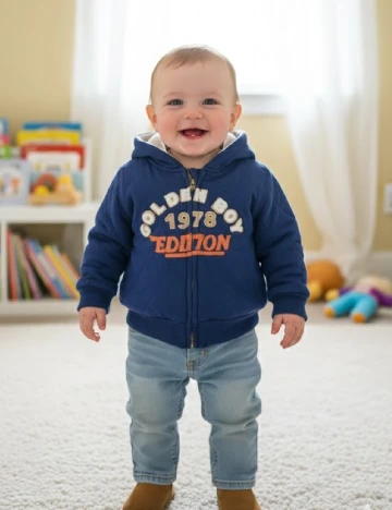 Hanorac Zara, albastru