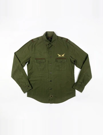 Camasa Zara, verde Verde