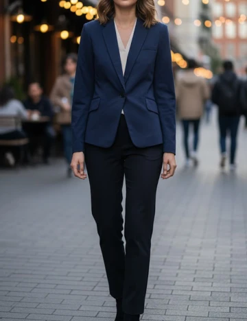 Sacou Pull&Bear, albastru