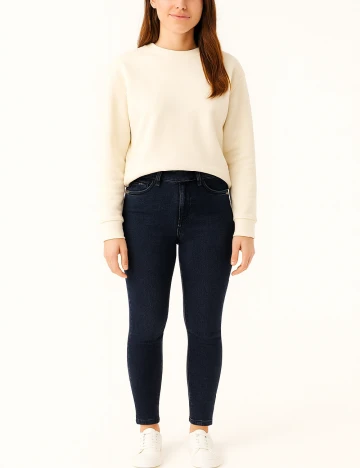 Pantaloni Pull&Bear, bleumarin